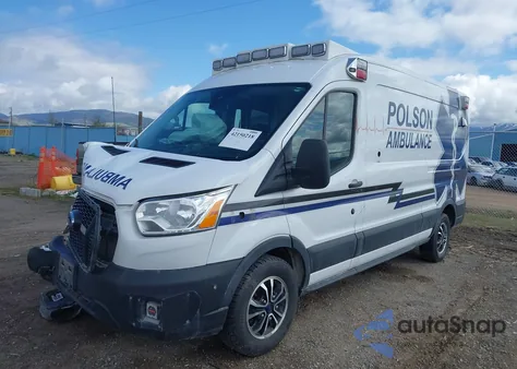 2022 Ford Transit-250 из США, поврежденный, VIN 1FDBR1CG6NKA76214